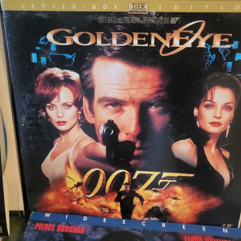 James Bond 007 Goldeneye laserdisc