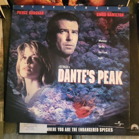 Dante's Peak laserdisc