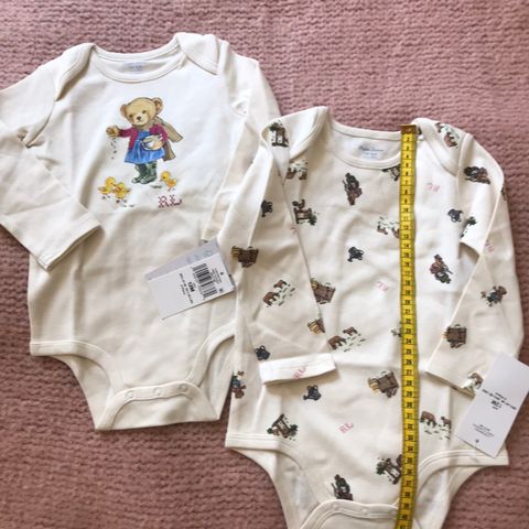 Ralph Lauren 2 delt bodysuit str 12 mnd