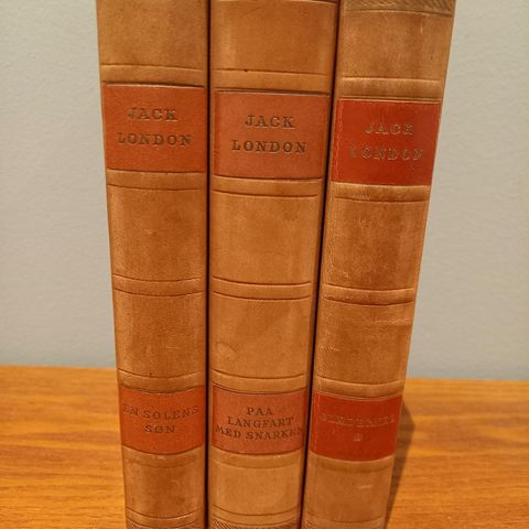 Jack London bøker til salgs
