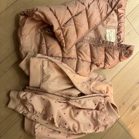 vest og jakke 7-8 år