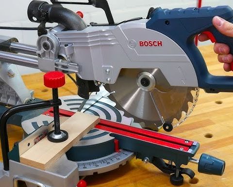 Utleie - Bosch GCM 800 kapp- og gjærsag m/arbeidsbord