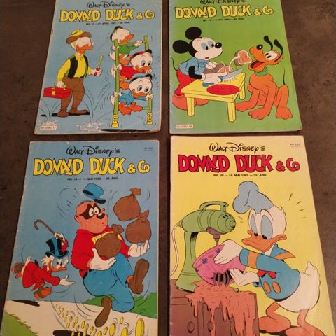 Diverse Donald duck 1982