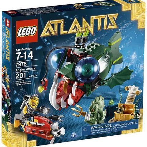 Ny Lego Atlantis 7978 - uåpnet