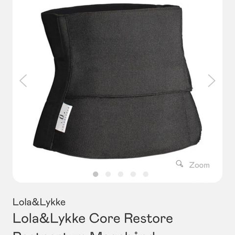 Lola og lykke magebelte xl