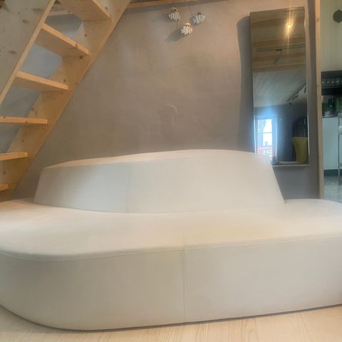 Tacchini Polar sofa/hvit hud