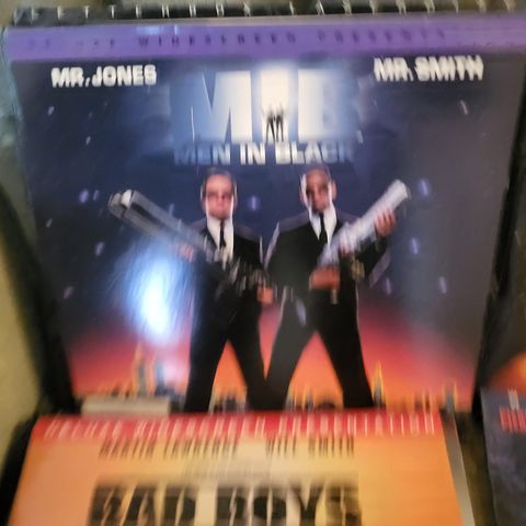 MEN IN BLACK Laserdisc