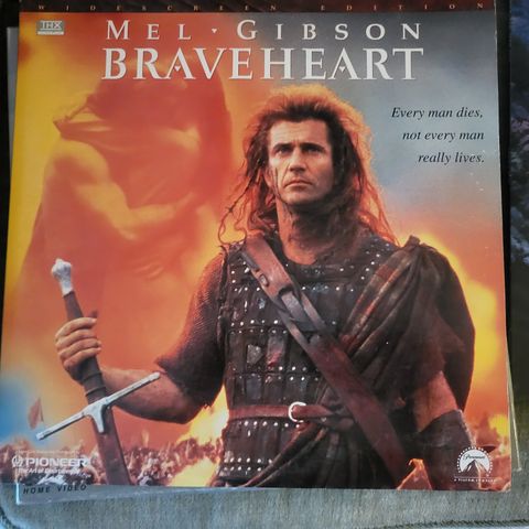Braveheart på laserdisc