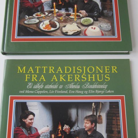 Mattradisjoner fra Akershus + Idéhefte, samlet pris 150