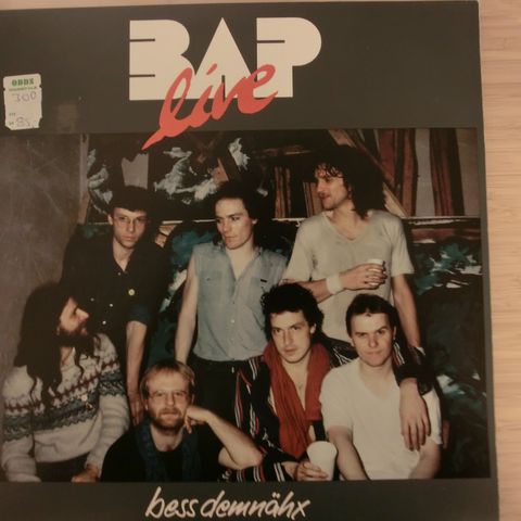 BAP - Live/bess demnahx (Dbl. utbrett cover m/12 s. hefte)