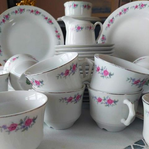 Vintage 70-talls  kaffeservise fra China