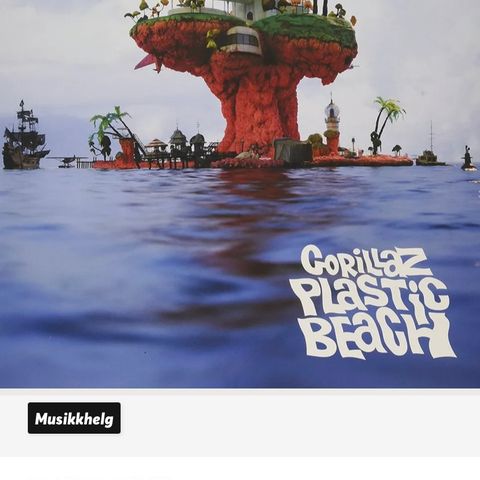 Gorillaz plastic beach LP/VINYL