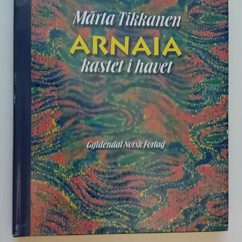 Marta Tikkanen. "Kastet i havet"  ny bok. 80 kr.