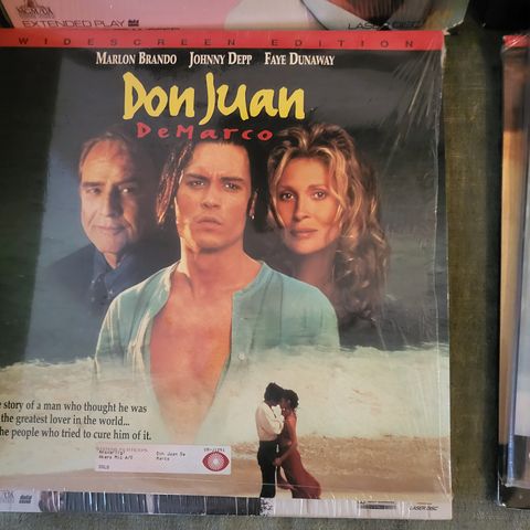 Don Juan de marco. Film med Johnny Depp og Marlin Brando