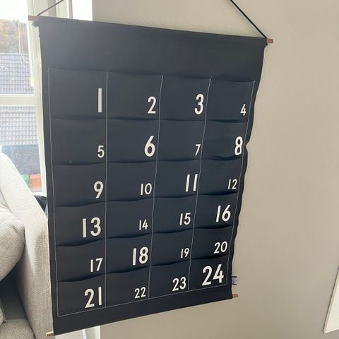 Design letters, julekalender