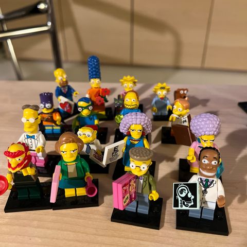 LEGO Simpsons minifigures serie 2 komplett