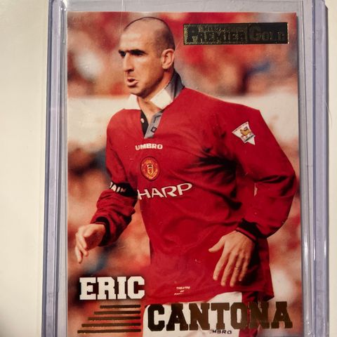 Eric Cantona Premier Gold 96/97 Fotballkort