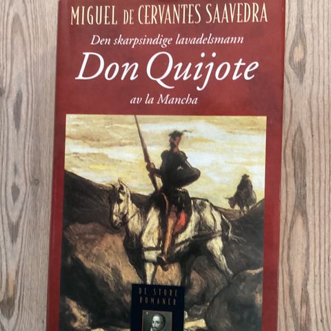 Don Quijote av la Mancha.