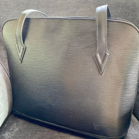 Louis Vuitton Vintage svart Lussac Tote bag