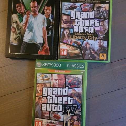 GTA pakke xbox 360