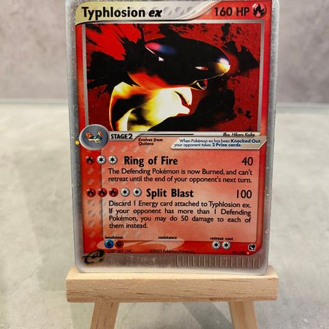 Pokemon Typhlosion Ex 99/100