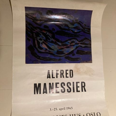 Alfred Manessier plakat