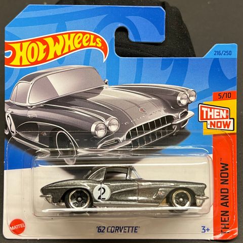 Hot Wheels 62 Corvette - Then and Now - HKJ42