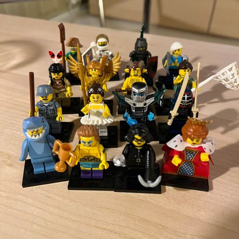 LEGO minifigures serie 15 komplett