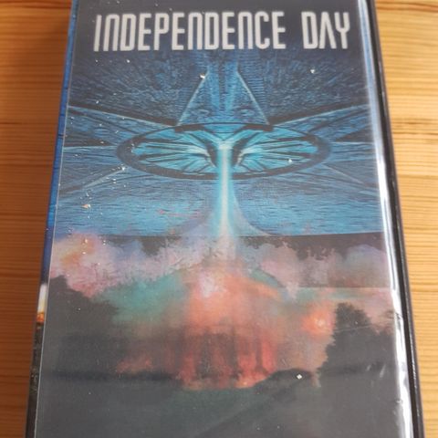 Independence Day med Will Smith vhs