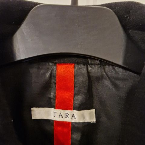 Kåpe/ jakke wool and cashmere merke TARA str 42 (M)