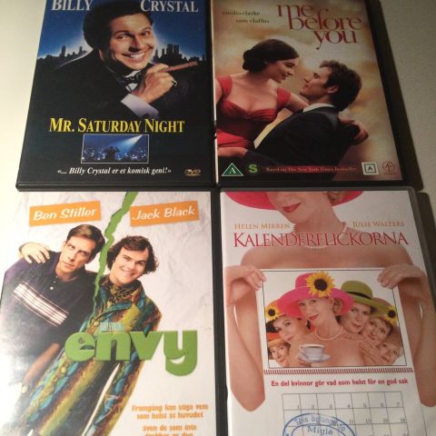 Envy - Me Before You - Mr Saturday Night.    Norske tekster