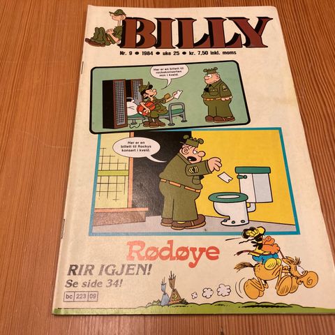 BILLY Nr. 9 - 1984