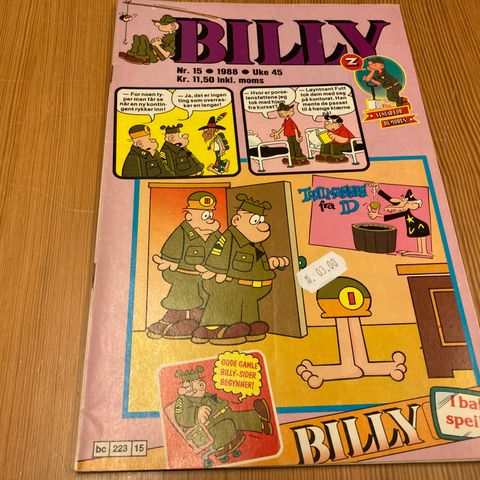 BILLY Nr. 15 - 1988