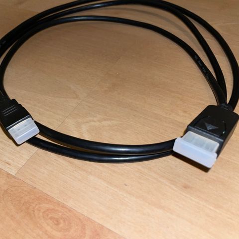 DisplayPort til HDMI monitorkabel / ca 2 meter