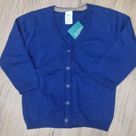 Cardigan i str 86 (100 % bomull) NY