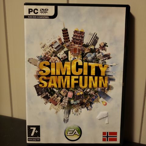SimCity samfunn PC dvd rom