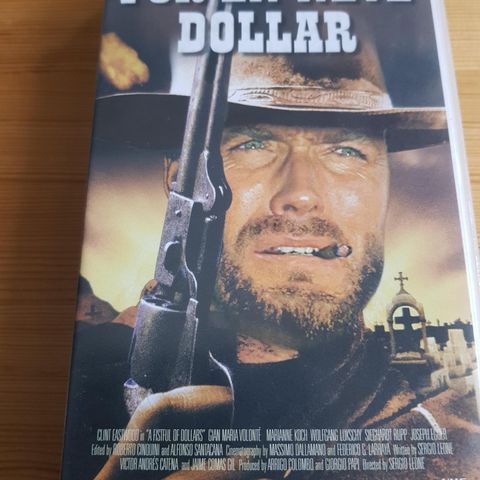 For en neve dollar med Clint Eastwood vhs