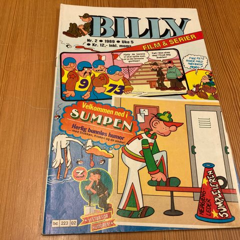 BILLY Nr. 2 - 1989