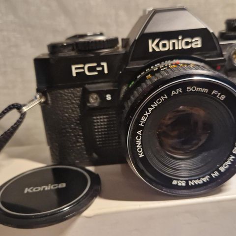 Konica FC-1 med linser