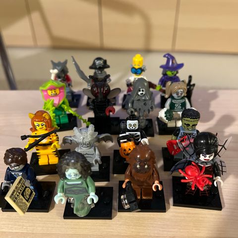 LEGO minifigures serie 14 (monsters) komplett