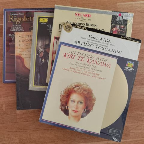 Laser disc, klassisk musikk