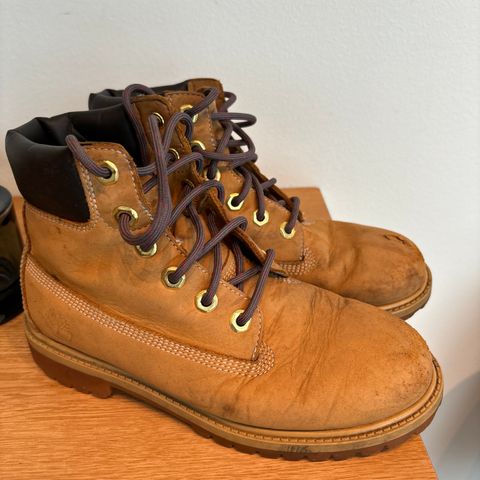 Klassiske Timberland vintersko- str 37- brukt- vintage