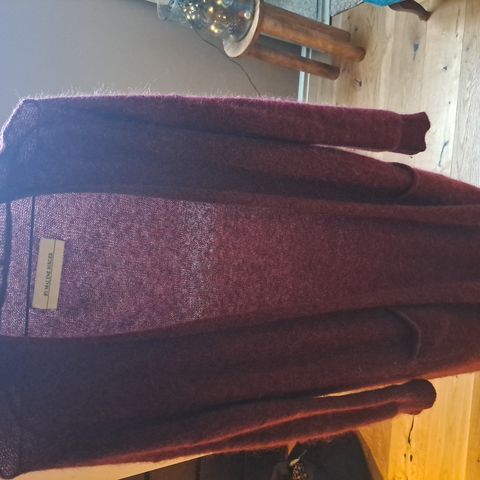 Cardigan fra Malene Birger- melert Bordeaux