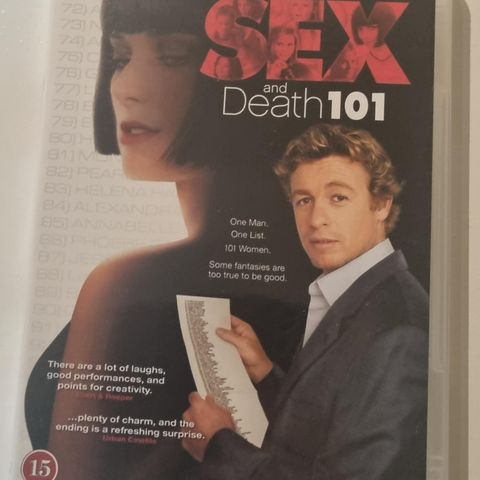 DVD Sex and death 101