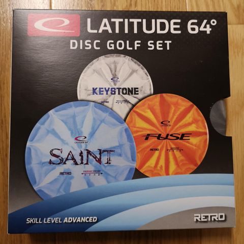 To nye disc golf/frisbeegolfsett