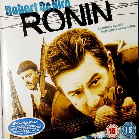 1 BLU RAY-1 DVD.RONIN.SPECIAL EDITION.