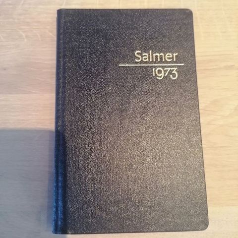 SALMER bok 1973