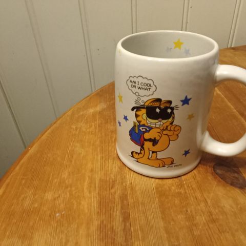 stort Garfield krus ( Jim Davis)