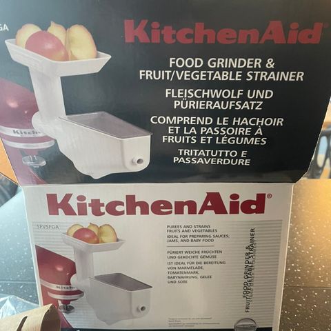 Kitchen aid kjøtt og frukt/grønnsakskutter