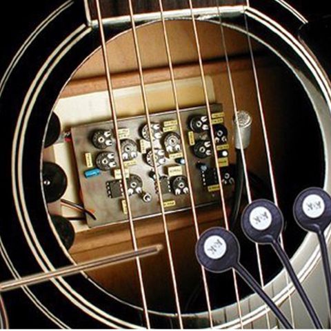 Gitar pickup. Mic-system frak&k sound